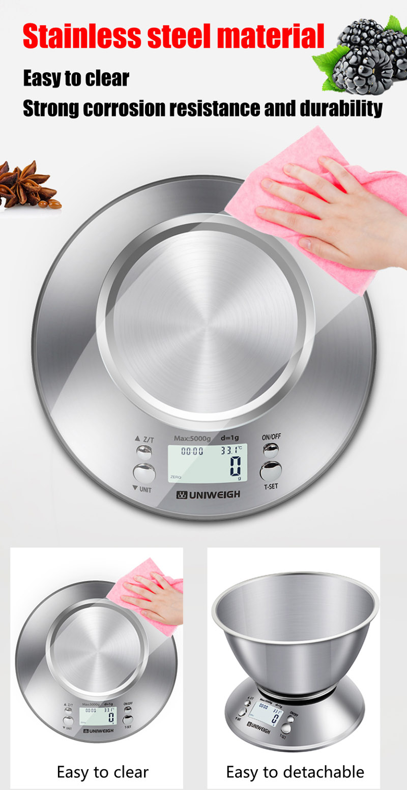 kitchen scale with bowl-2